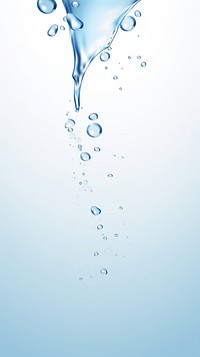 Water with drops abstract blue transparent. AI generated Image by rawpixel.