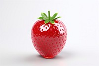 Strawberry icon fruit plant food.