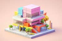 School toy architecture dollhouse. AI generated Image by rawpixel.