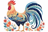 Chinese rooster chicken poultry animal.