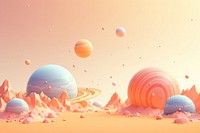 Cute planet fantasy background backgrounds outdoors nature.