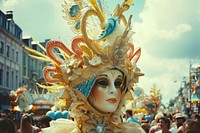 Carnival parade adult representation architecture.