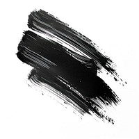 Black and white brush stroke backgrounds paint white background.