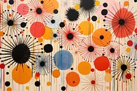 Abstract fireworks paper art painting pattern.