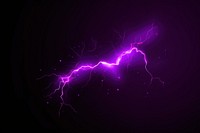 Neon purple toxic thunderstorm lightning darkness.