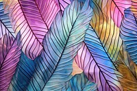 Palm leaves pattern art backgrounds purple.