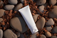 Cosmetic tube packaging  cosmetics pebble sunscreen.
