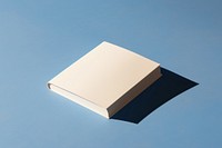Hardcover book  white blue blue background.