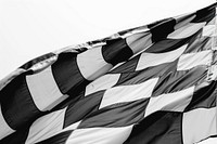  Finish flag black white backgrounds. AI generated Image by rawpixel.