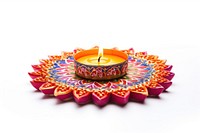 Indian rangoli candle celebration creativity decoration.