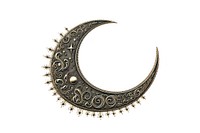 Moon in embroidery style jewelry accessories astrology.