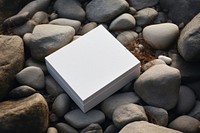 Magnetic box  rock pebble publication.