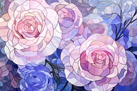 Rose flower pattern art backgrounds plant.