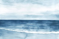Beach abstract outdoors painting.