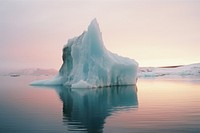 Iceland iceberg landscape outdoors nature tranquility.