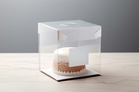Cake box Packaging  studio shot porcelain letterbox.