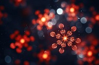 Neon black and red light pattern bokeh effect background backgrounds fireworks abstract.