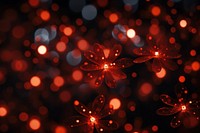 Neon black and red light pattern bokeh effect background backgrounds abstract lighting.