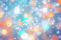 Pattern bokeh effect background backgrounds snowflake abstract.