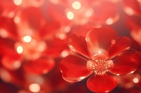 Neon red light pattern bokeh effect background backgrounds abstract flower.