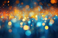 Neon yellow and blue light pattern bokeh effect background backgrounds abstract glitter.