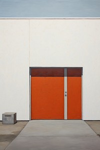 Minimal space garage door architecture protection.