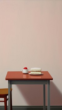 Minimal space kitchen table furniture desk architecture.