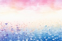 Spring field of flowers landscapes backgrounds outdoors nature.