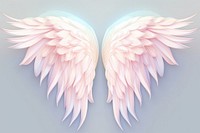 White angel wings art archangel softness.