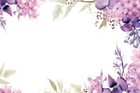 Minimal purple bouquet painting blossom pattern.