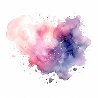 Metaverse in Watercolor style backgrounds paint white background.