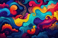 Backgrounds abstract pattern art. AI generated Image by rawpixel.