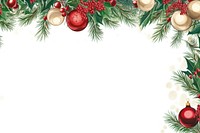 Christmas border backgrounds plant tree. AI generated Image by rawpixel.