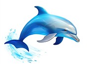 Dolphin gummy animal mammal fish. AI generated Image by rawpixel.
