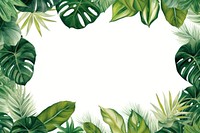 Leaf frame backgrounds outdoors nature. AI generated Image by rawpixel.