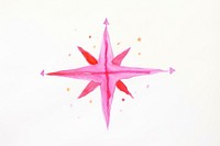 Compass drawing white background creativity. AI generated Image by rawpixel.
