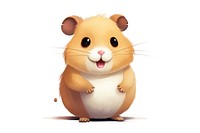 Hamster rat rodent animal.