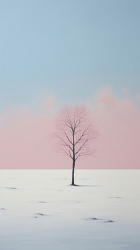 Minimal copy space winter outdoors horizon nature.