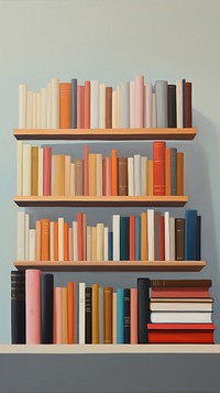 Minimal book shelf bookshelf furniture bookcase.