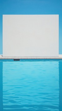 Minimal space water outdoors architecture poolside.