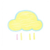 Rain drawing sketch illustrated.