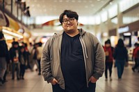 Korean chubby male portrait glasses adult. AI generated Image by rawpixel.