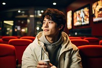 Korean male portrait cinema photo. AI generated Image by rawpixel.