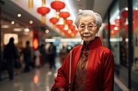 Korean old female adult architecture celebration. AI generated Image by rawpixel.