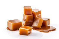 Caramel candy and caramel sauce chocolate dessert food. AI generated Image by rawpixel.