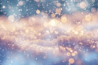 Snow pattern bokeh effect background snow backgrounds outdoors.