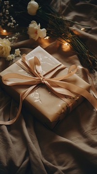  Wrapping gift celebration accessories decoration. AI generated Image by rawpixel.