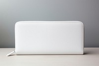 A white wallet accessories electronics technology.