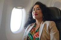 Samoan woman window looking blazer.