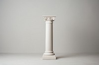 Greek Ionic column architecture colonnade sculpture.